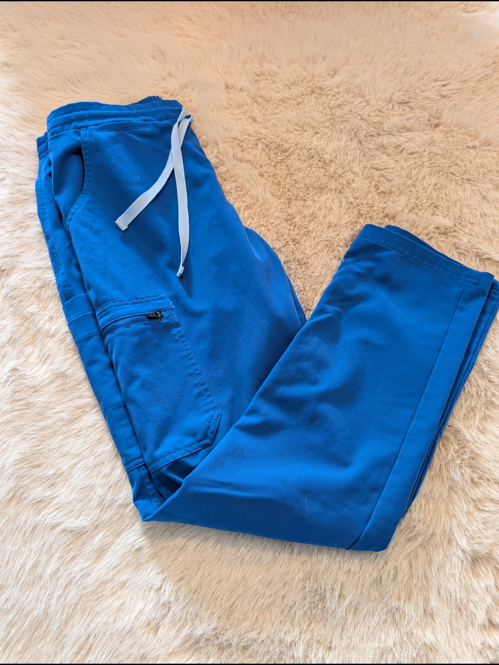Figs Royal Blue Women's Drawstring Jogger Pants